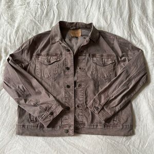 Lucky Brand Men’s Trucker Jacket taupe XL